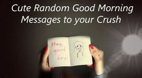 random messages for your crush